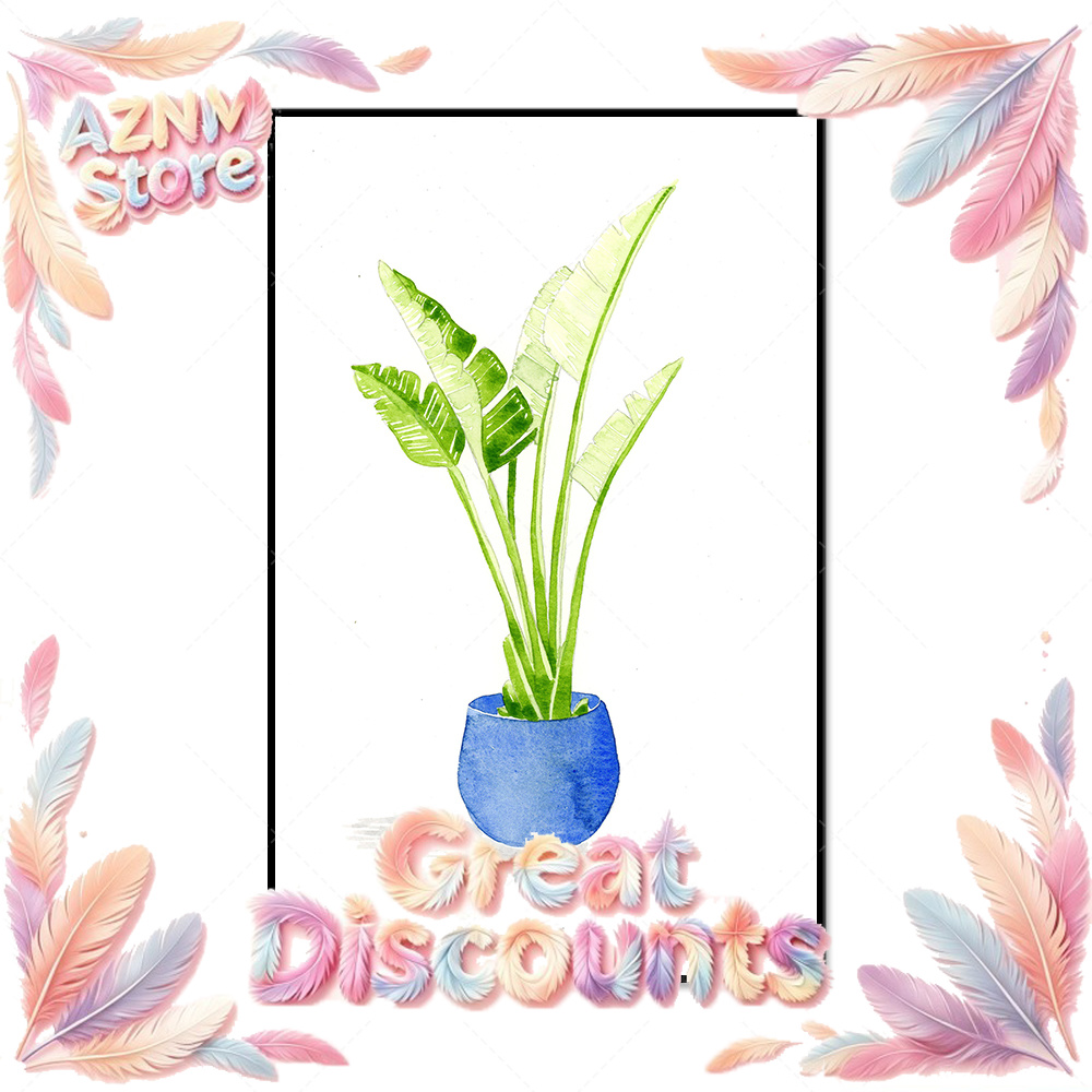 Home Office With Plants - 2026 A set of 2 sets