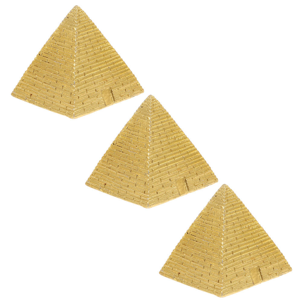 Office Table Home - Mini Egyptian Pyramid Resin Decorations 3