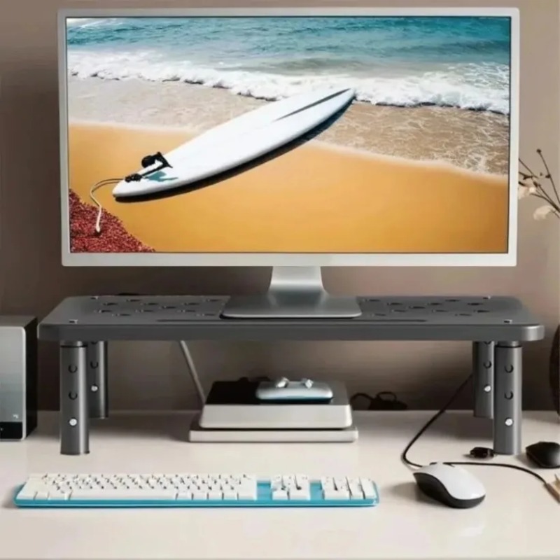 Monitor Riser Stand - Height Adjustable Monitor Stand Riser Desk
