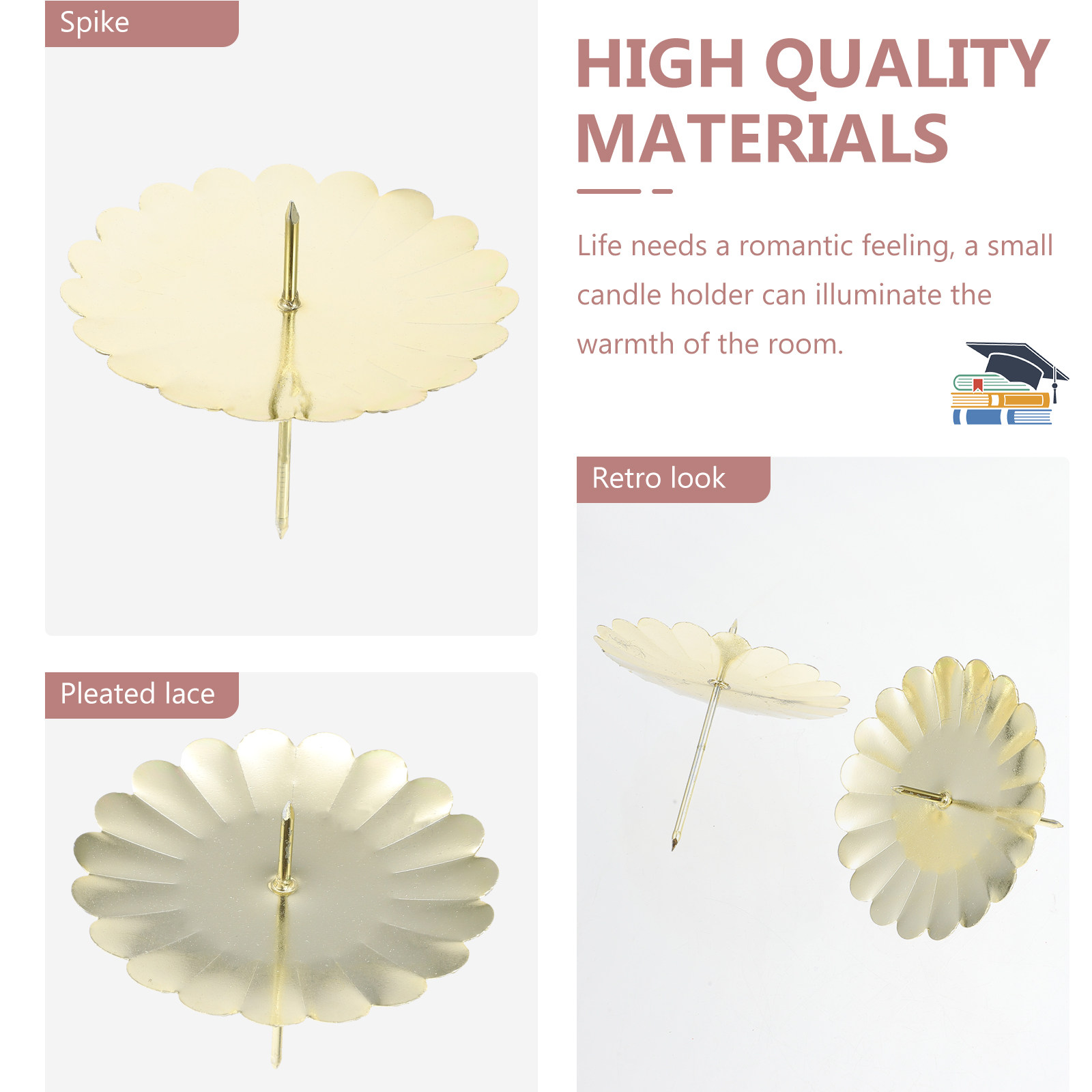 10Pcs Creative Romantic Candle - огляд і ціна Office Table Home