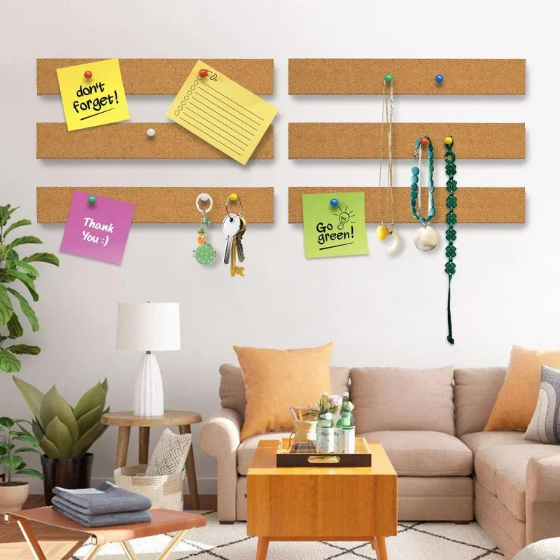 1pc 30cm Cork Board Strips Sel - огляд і ціна Home Office Image