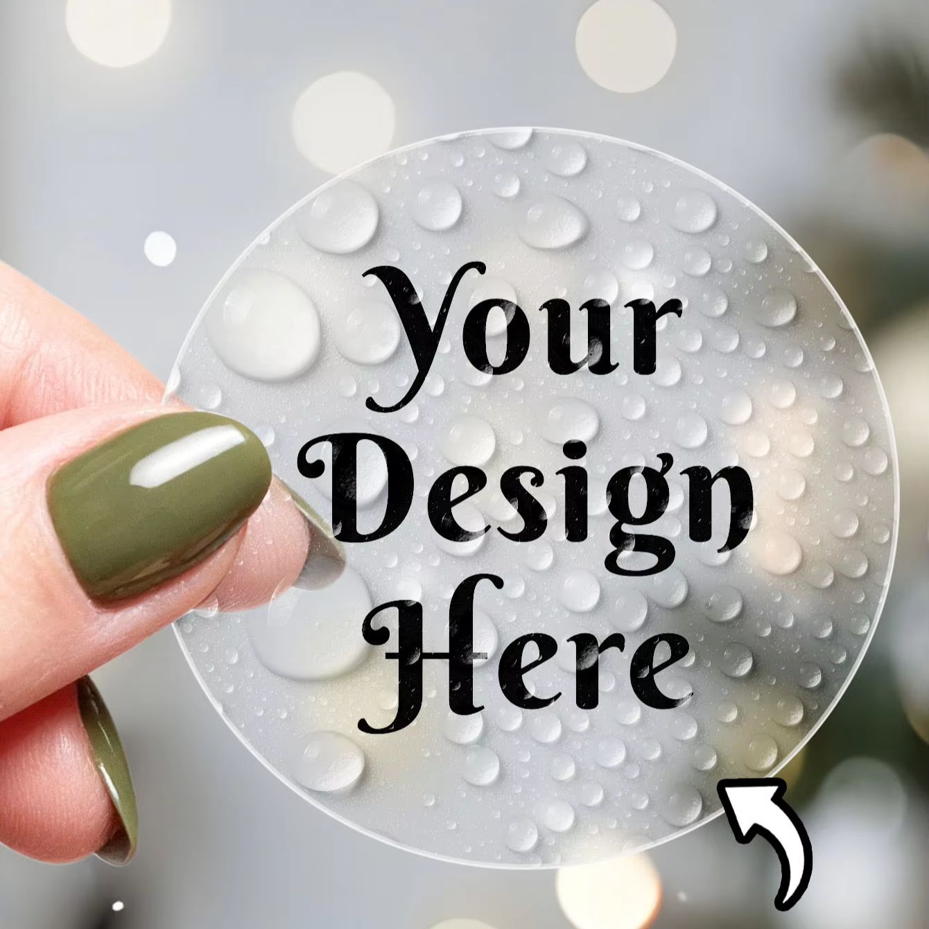 1-180PCS Custom Round Waterpro - огляд і ціна Home Office Image