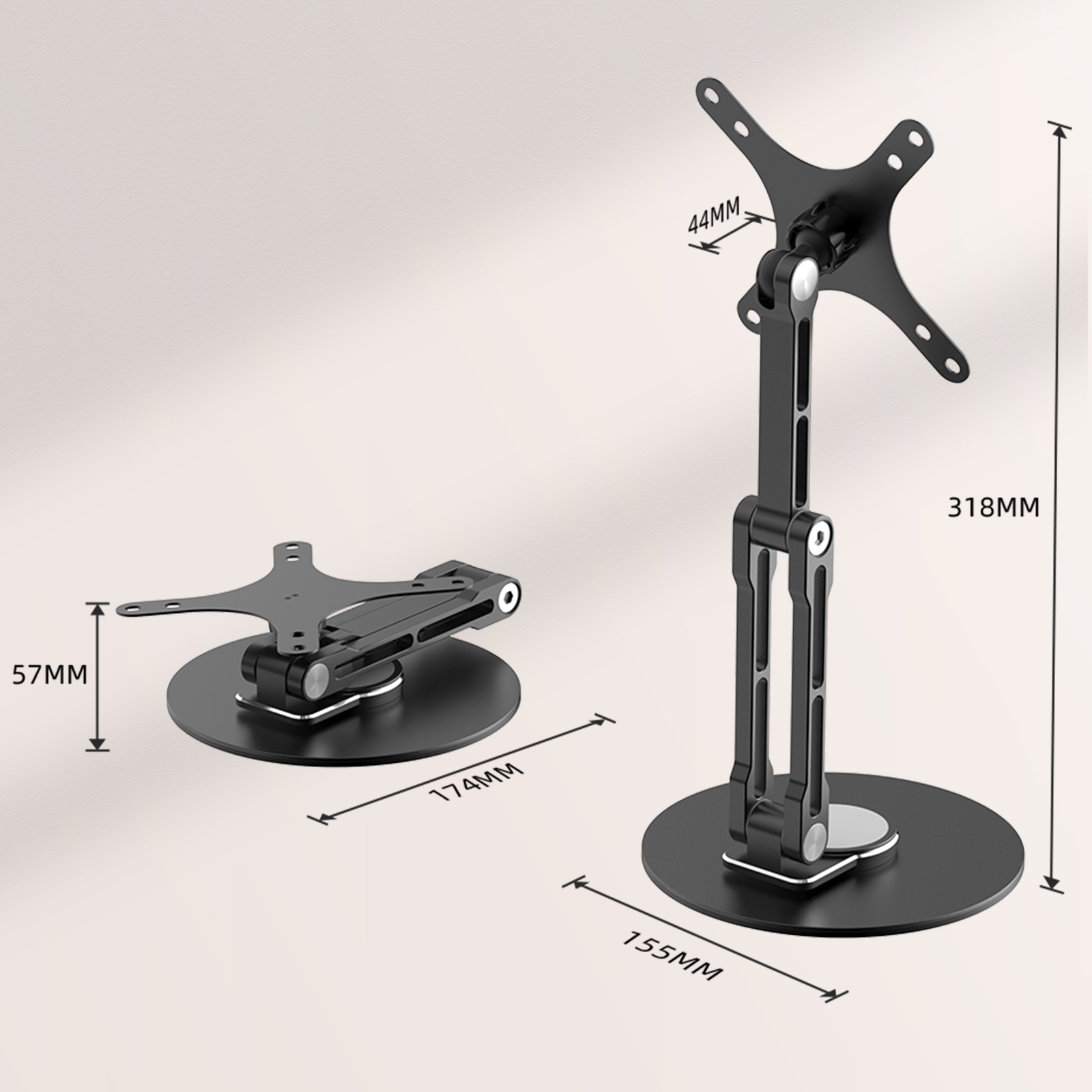UPERFECT VESA Monitor Desk Mou - огляд і ціна Monitor Riser Stand