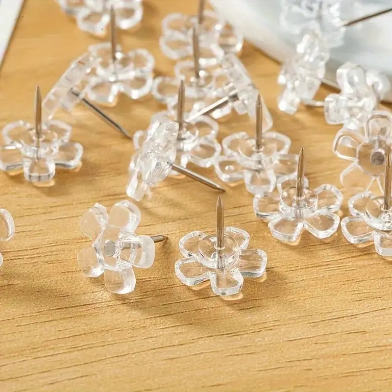 50/100/200pcs Flower Push Pins - огляд і ціна Home Office Image