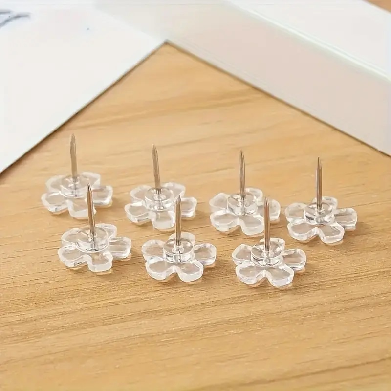 50/100/200pcs Flower Push Pins - огляд і ціна Home Office Image