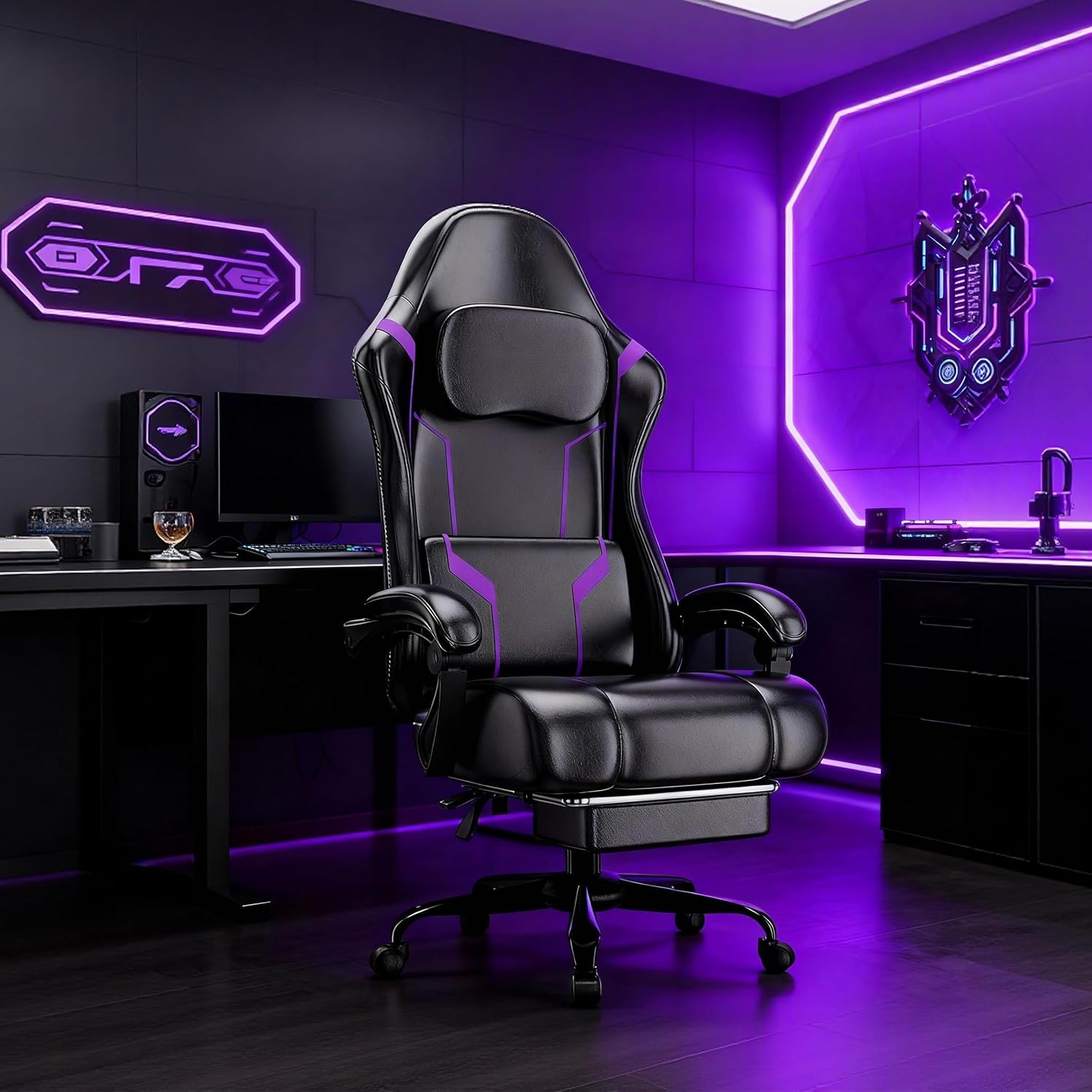 Ergonomic Gaming Chair with Po - огляд і ціна Home Office Image