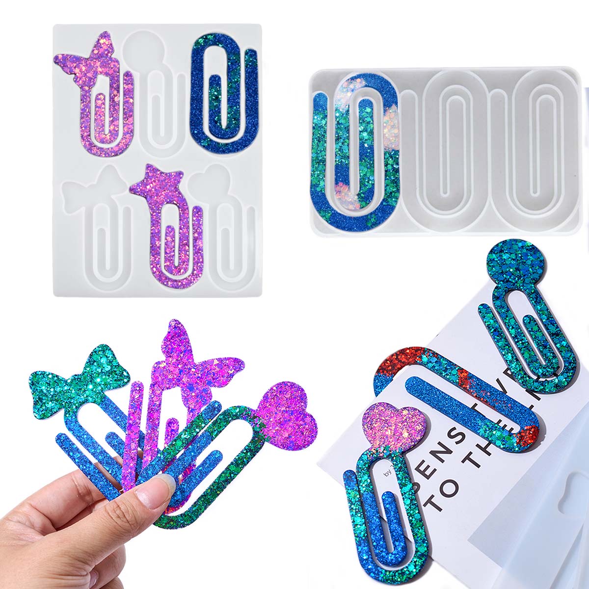 Crystal Epoxy Resin Mold DIY P - огляд і ціна Home Office Image