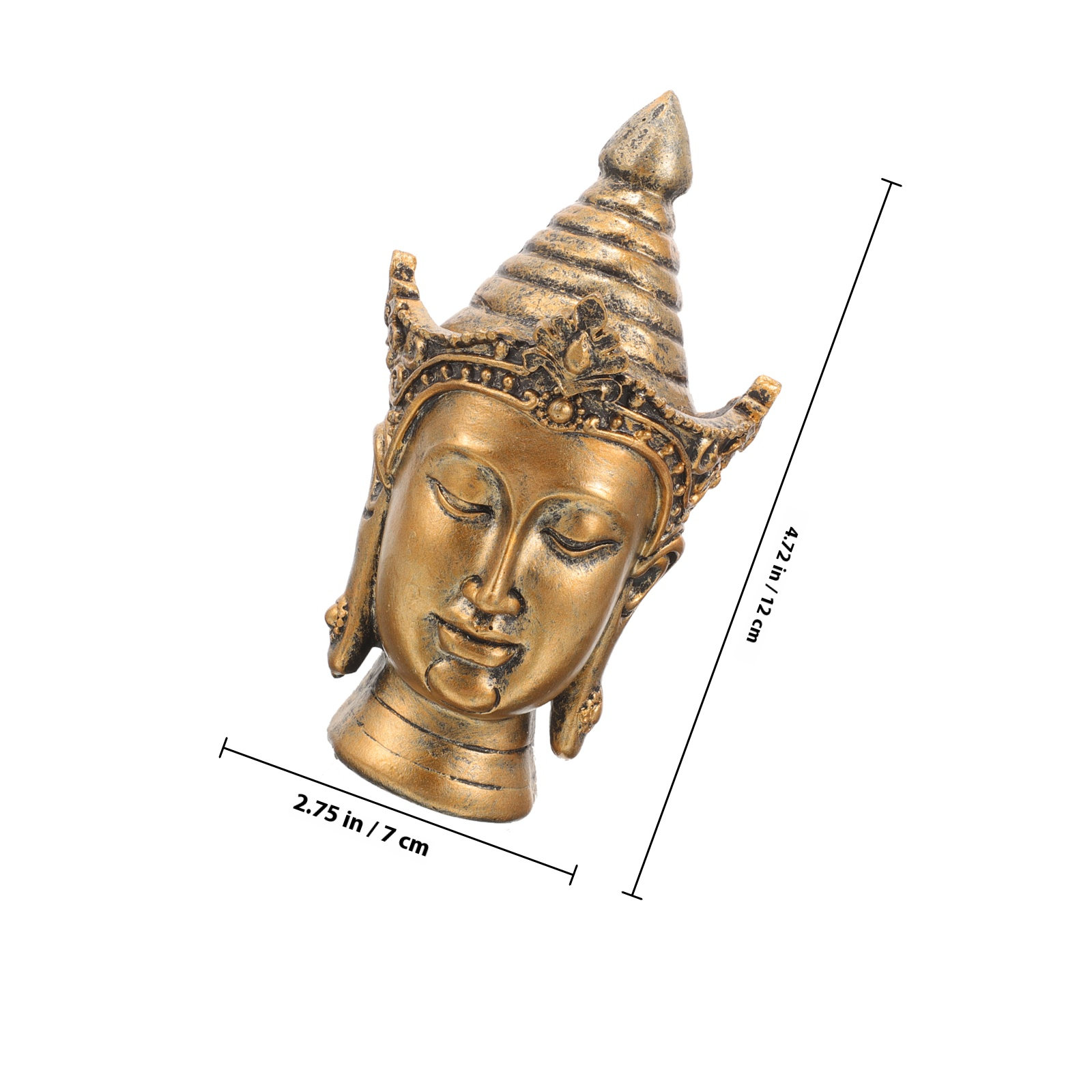 Buddha Head Small Zen Zen Deco - огляд і ціна Office Table Home