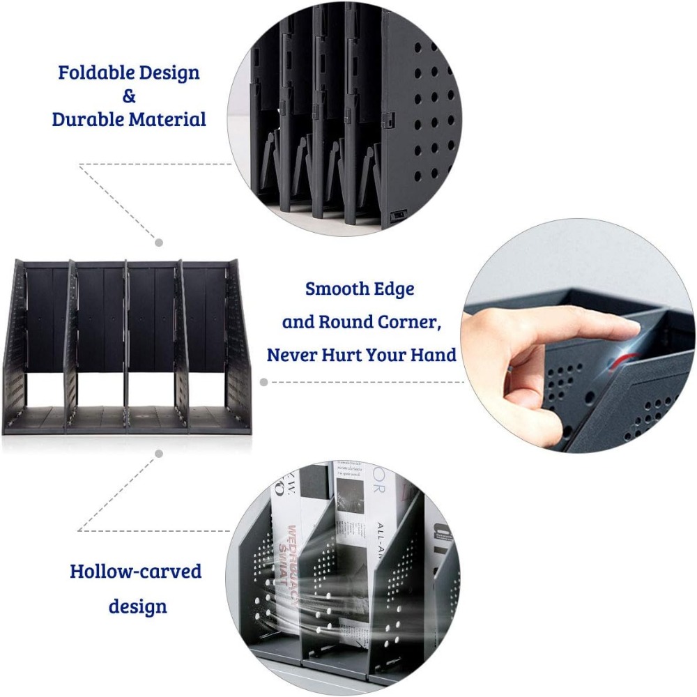 Collapsible Magazine Holder Pl - огляд і ціна Home Office Image