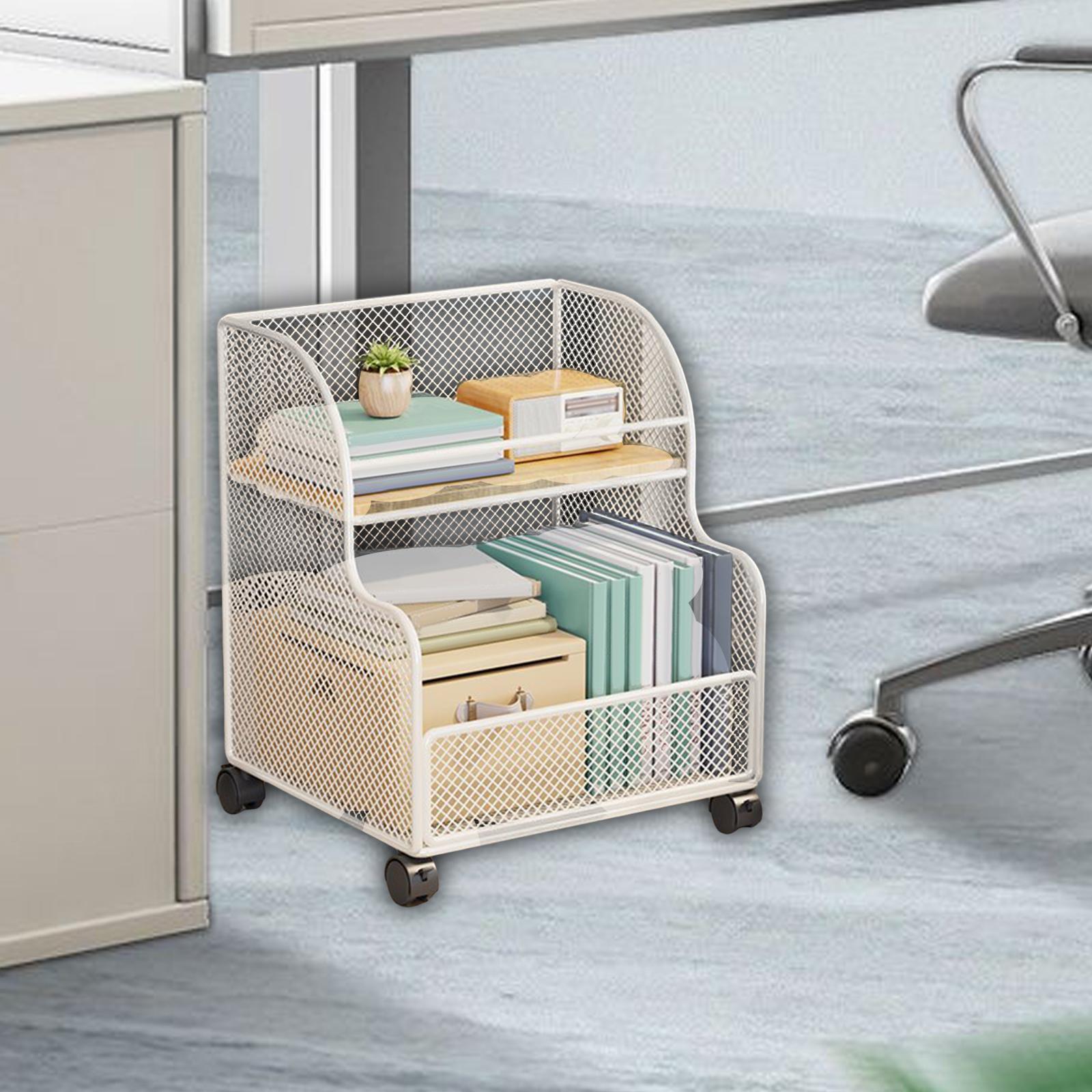 Under Desk Storage Rack Multip - огляд і ціна Rolling File Cart
