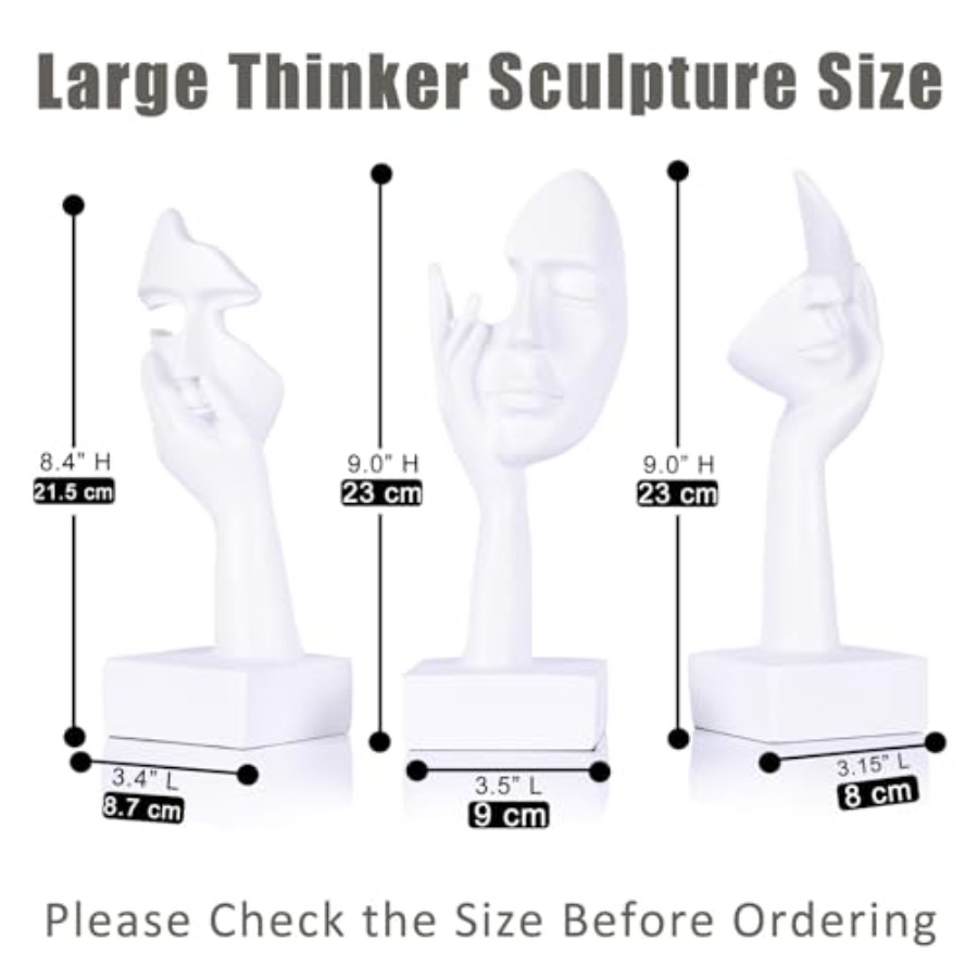 Thinker Large Statue Set - Art - огляд і ціна Office Table Home