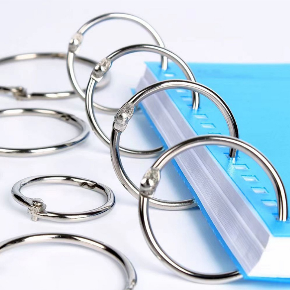 12PCS Metal Ring Binder Book R - огляд і ціна Home Office Image