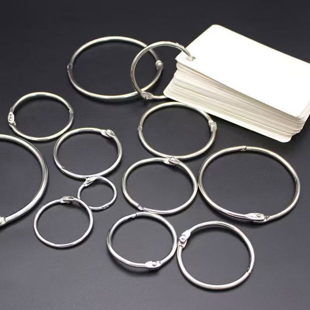 12PCS Metal Ring Binder Book R - огляд і ціна Home Office Image