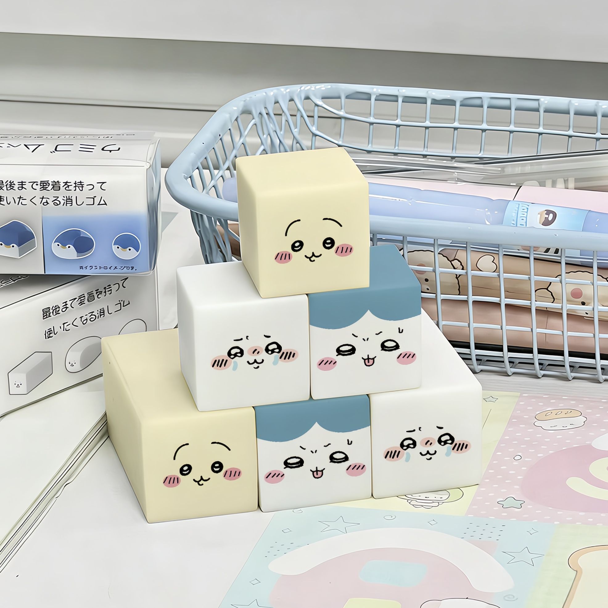 Chiikawa Eraser Cute Cartoon R - огляд і ціна Home Office Student