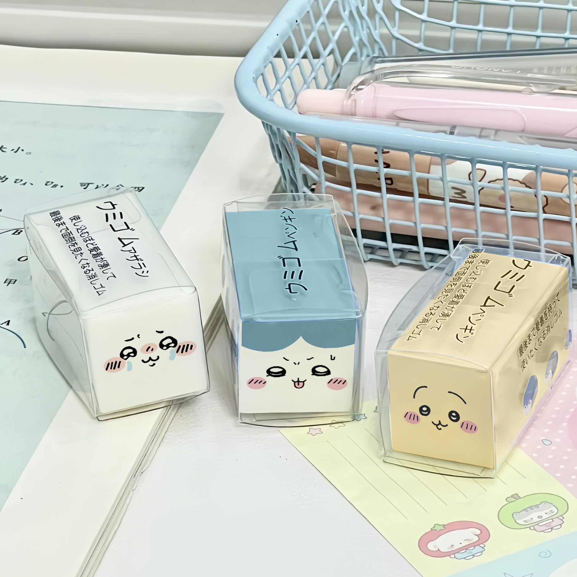 Chiikawa Eraser Cute Cartoon R - огляд і ціна Home Office Student