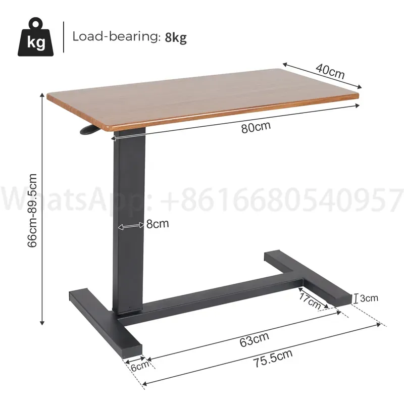 Movable Over Bed Laptop Bedsid - огляд і ціна Office Table Home