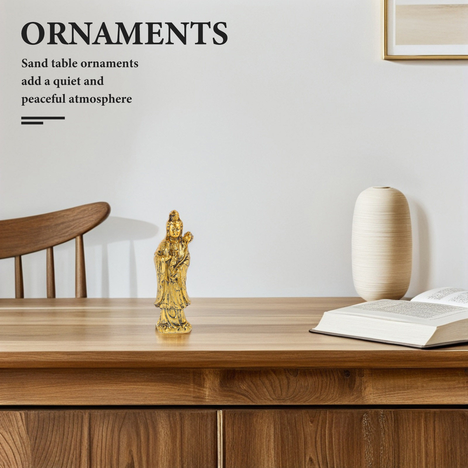 Elegant Vintage Yin Buddha Sta - огляд і ціна Office Table Home