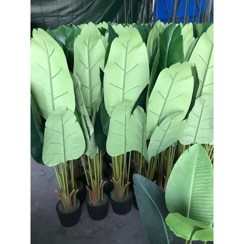Artificial Banana Plants Tree  - огляд і ціна Home Office With Plants